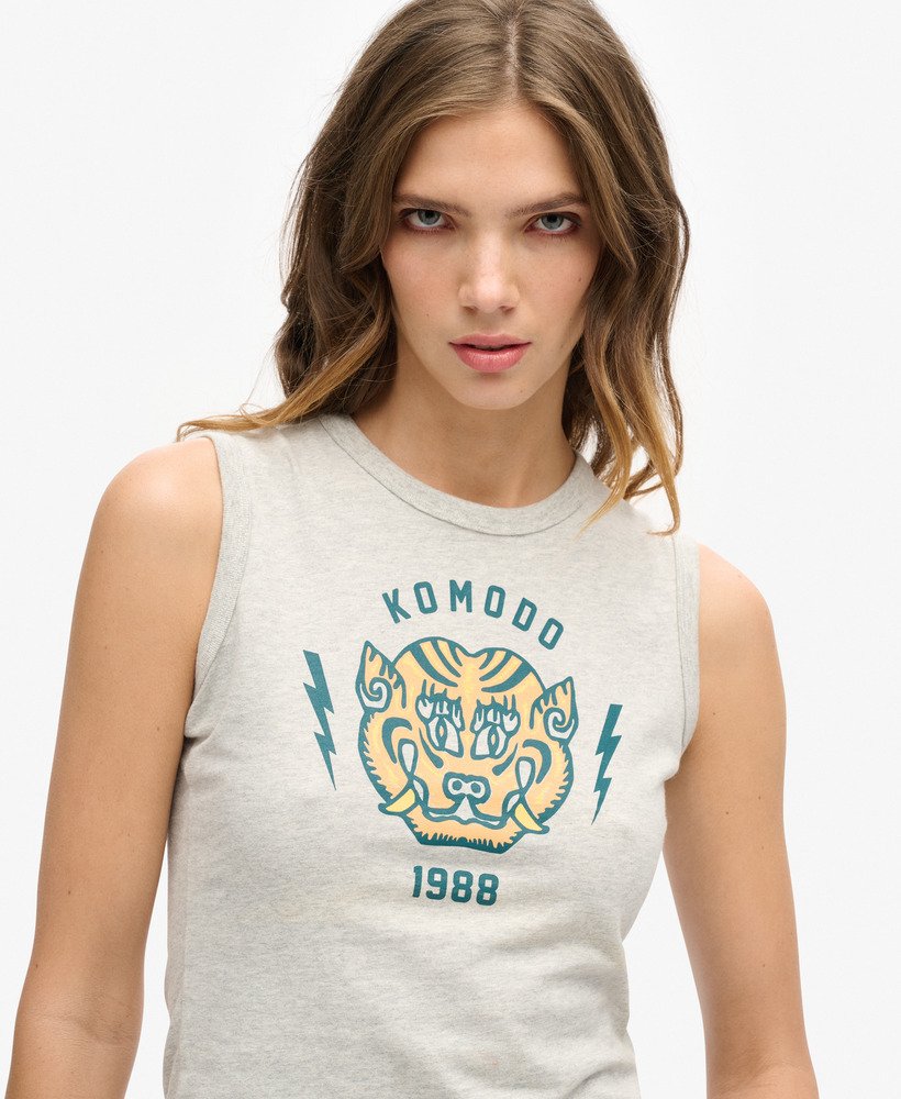 regata slim superdry x komodo tiger na cor glacier grey mescl