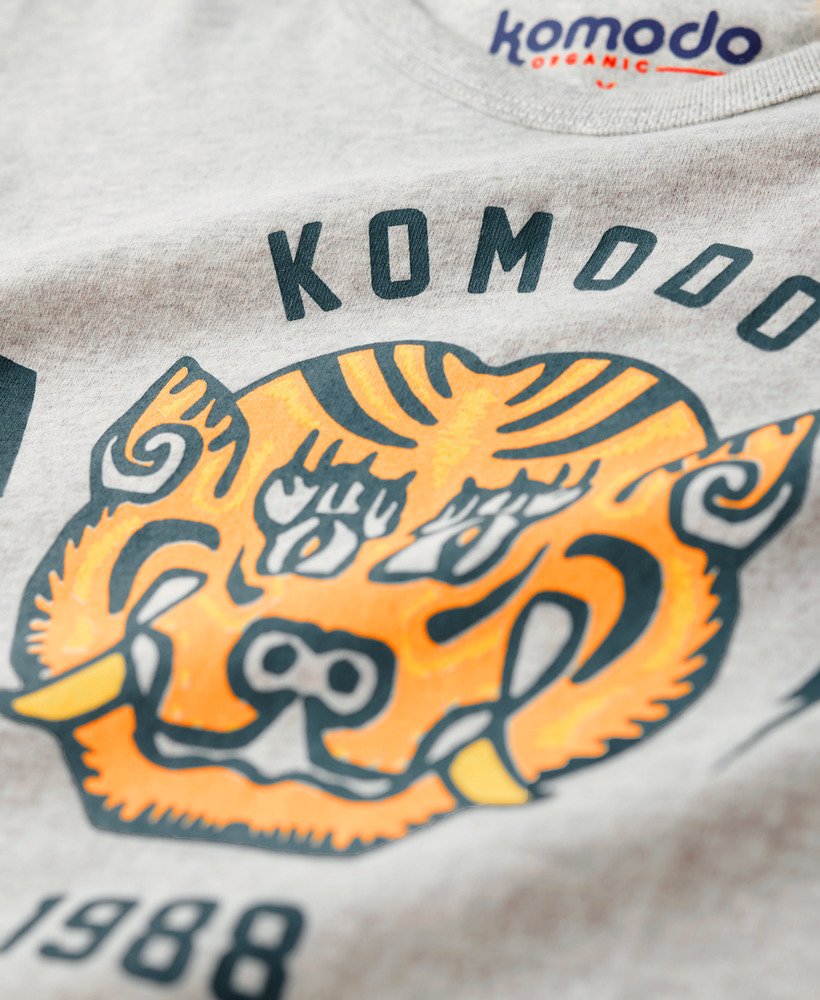 regata slim superdry x komodo tiger na cor glacier grey mescl