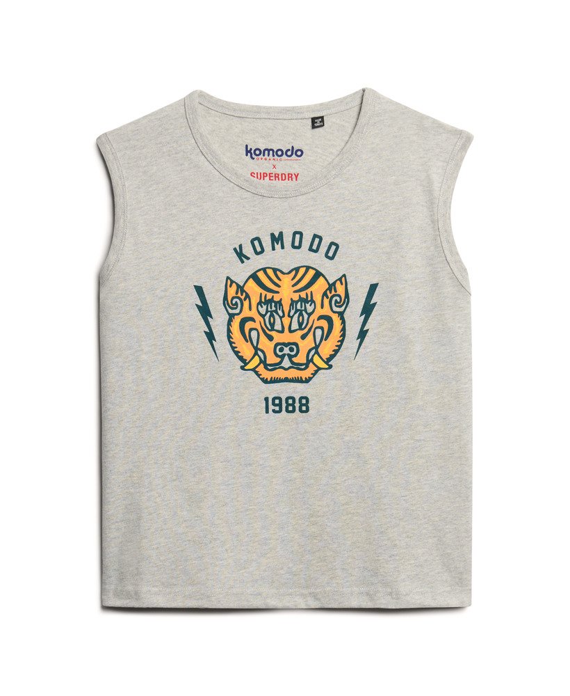 regata slim superdry x komodo tiger na cor glacier grey mescl