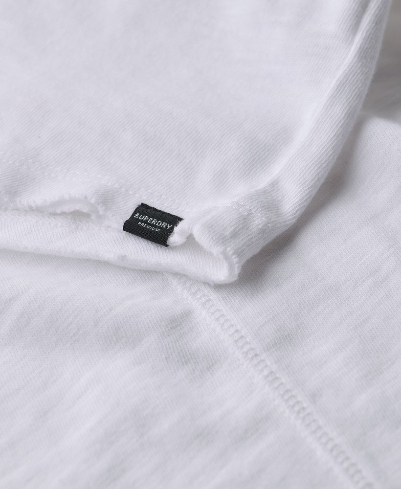 blusa de manga comprida em tecido felpudo francês na cor Óptica
