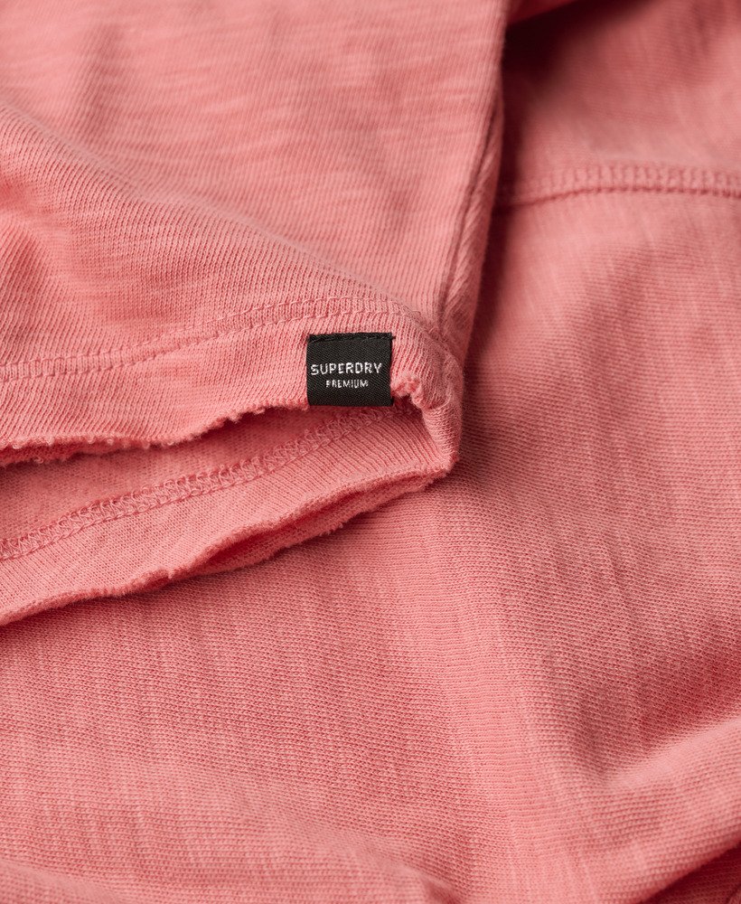 blusa de manga comprida em tecido felpudo francês na cor rosa malva.