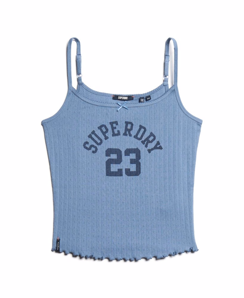 Top de alças com estampa gráfica Athletic Essentials
