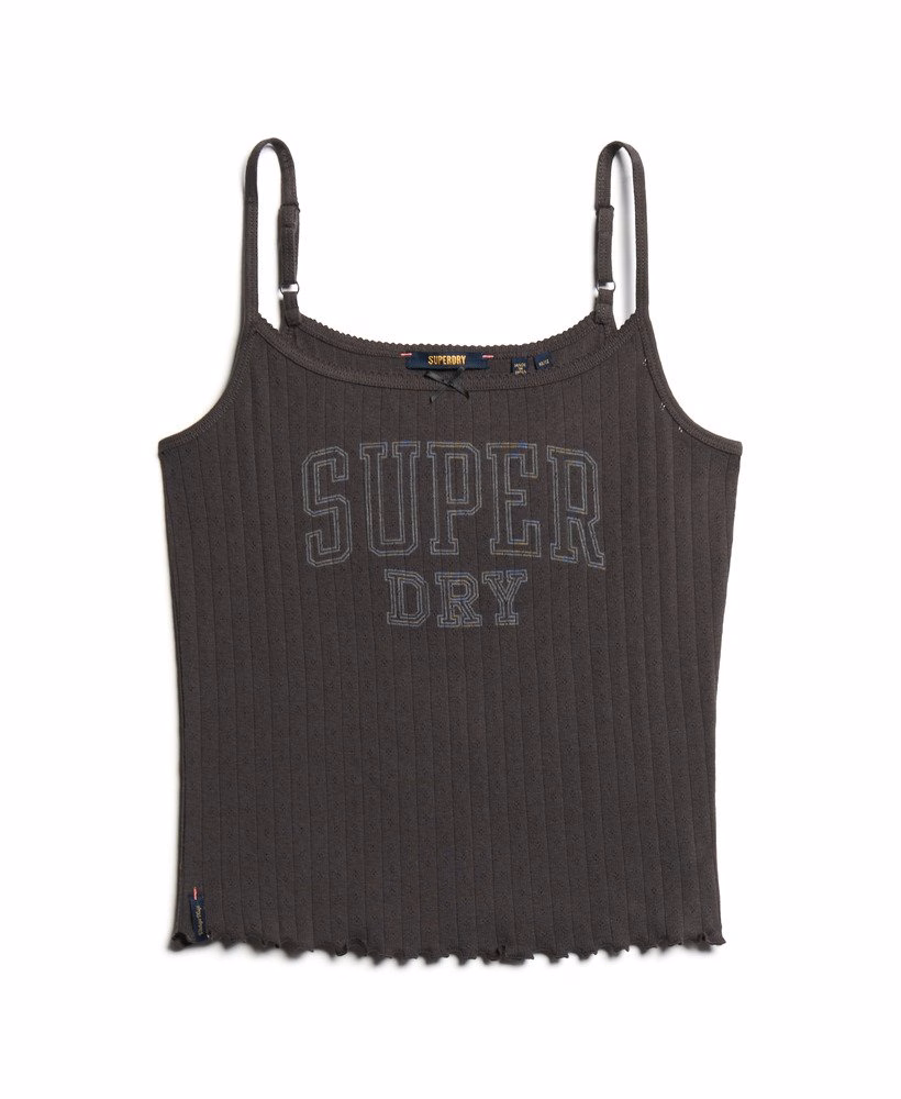 Top de alças com estampa gráfica Athletic Essentials