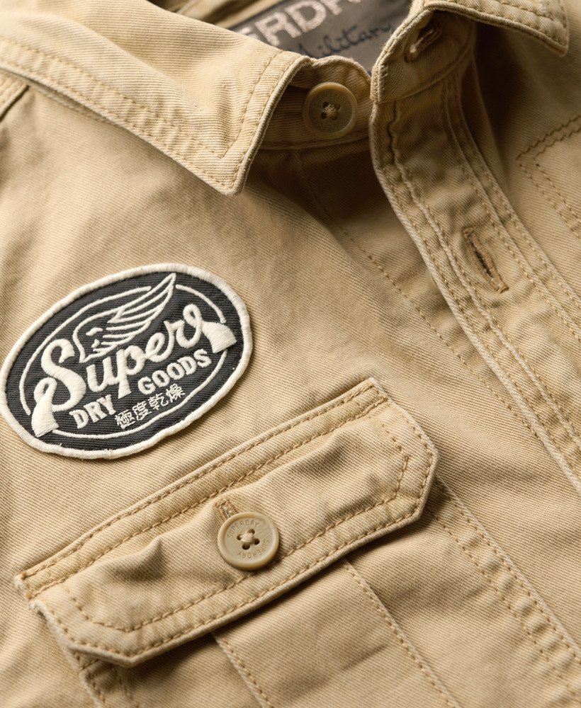 camisa scout na cor marrom clássico