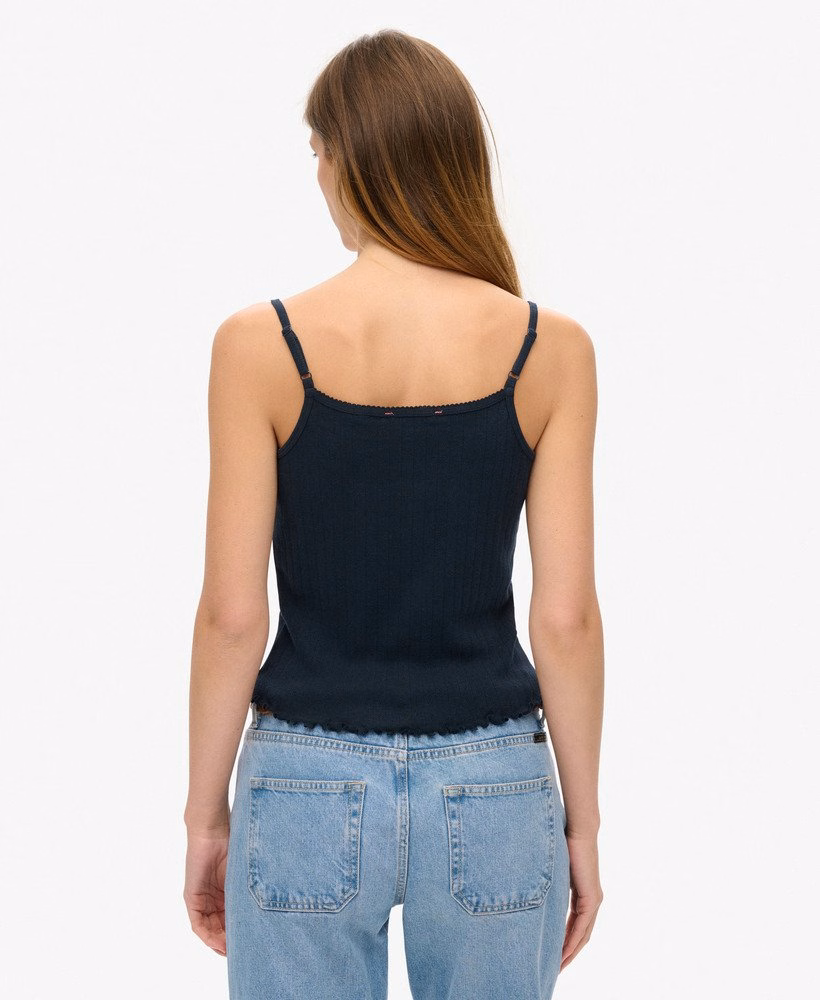 Top de alças com estampa gráfica Athletic Essentials