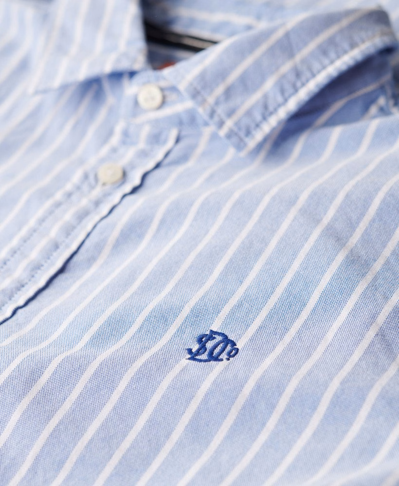 Camisa Oxford Slim de Manga Comprida
