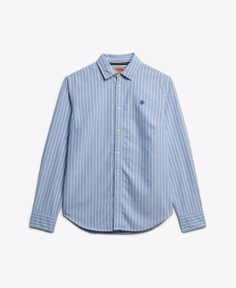 Camisa Oxford Slim de Manga Comprida