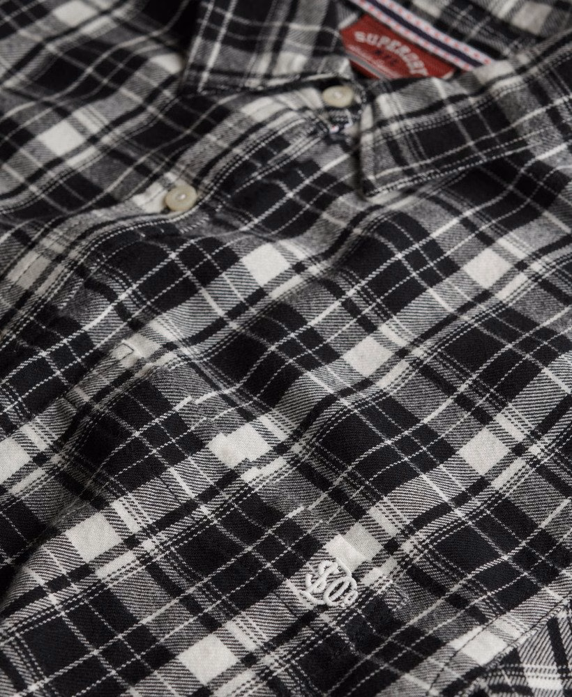 Camisa Boyfriend de Flanela Xadrez