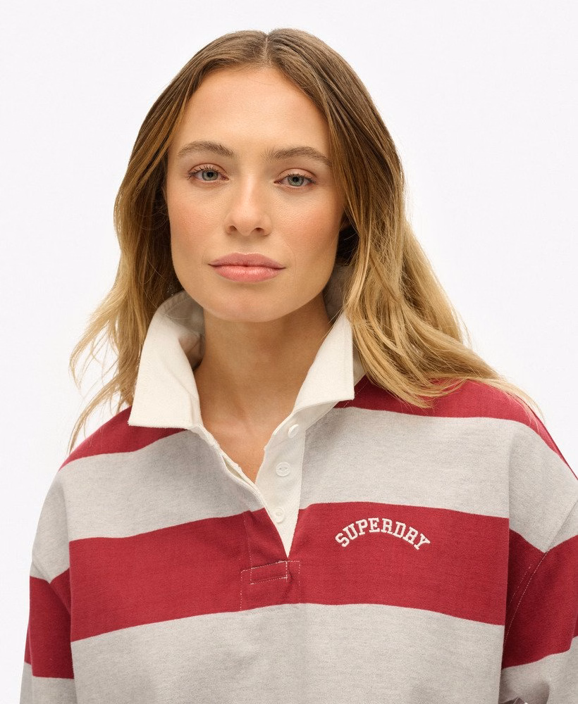 Camisa de rugby listrada Athletic Essentials