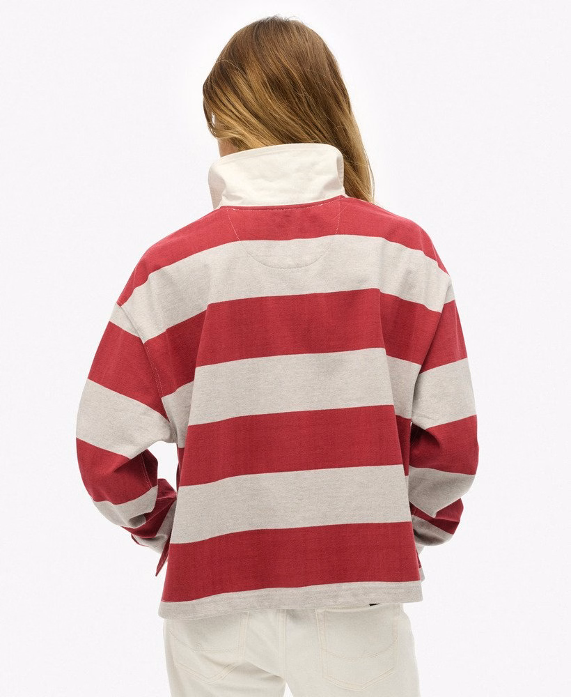 Camisa de rugby listrada Athletic Essentials