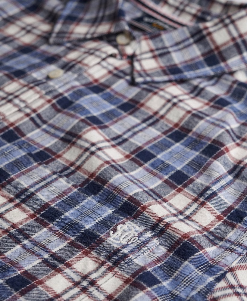 Camisa Boyfriend de Flanela Xadrez