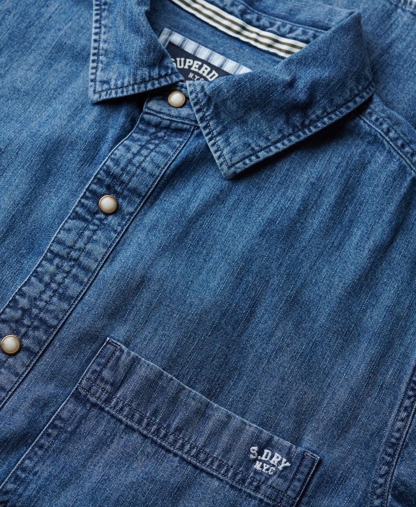 Camisa jeans oversized