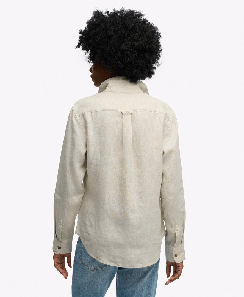 Camisa Boyfriend de Linho Premium