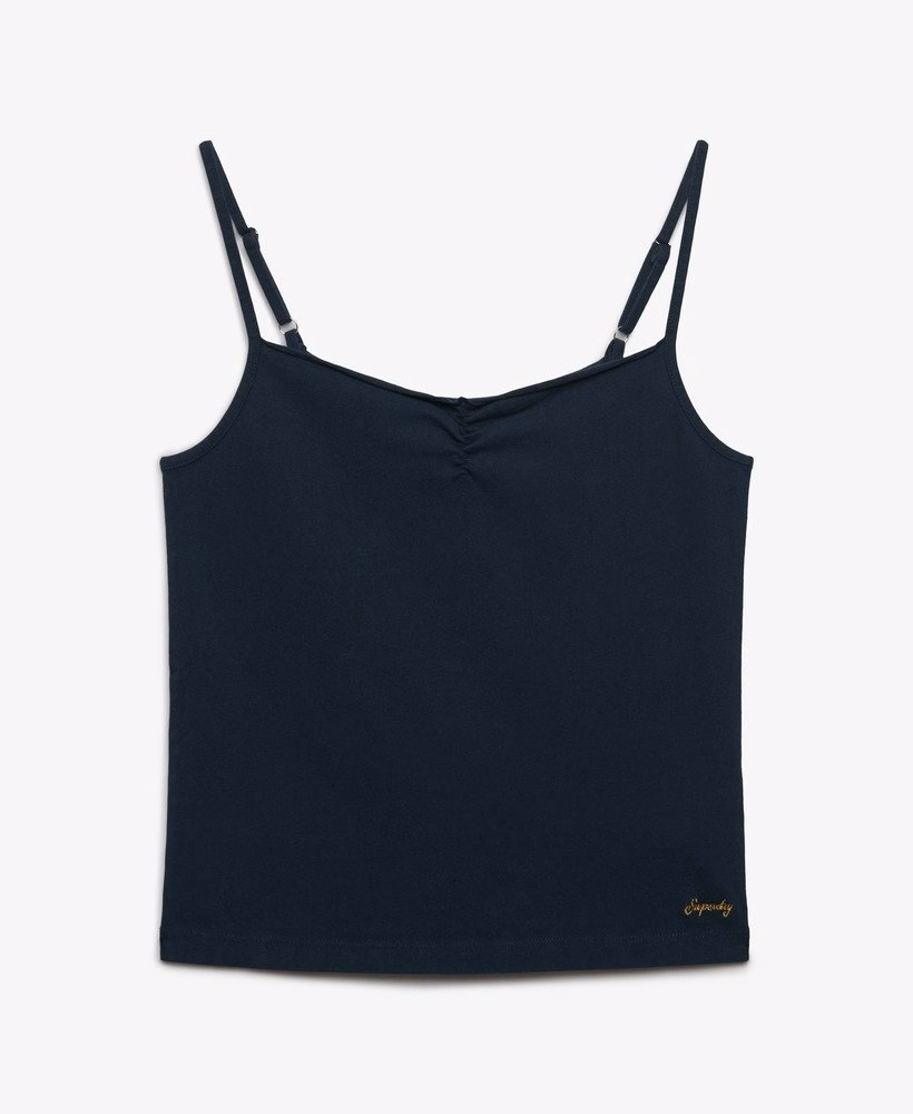 Top de alças franzidas Athletic Essentials
