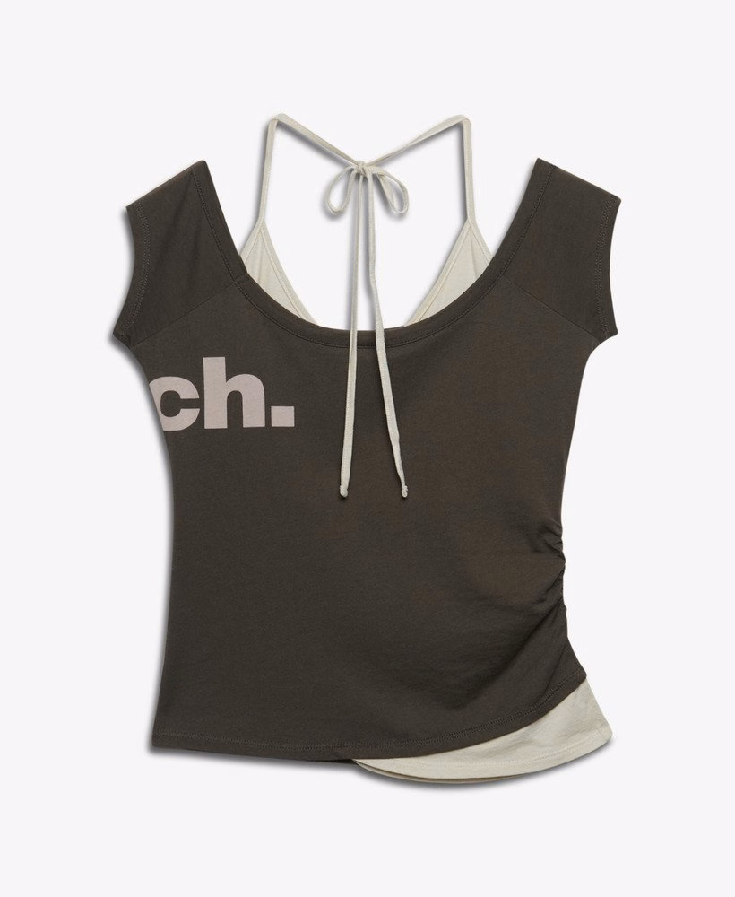 Top halter 2 em 1 para banco