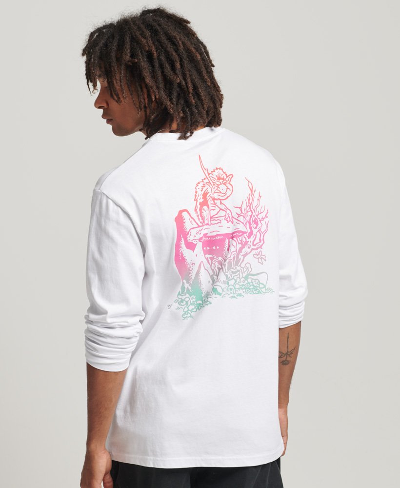 blusa de manga comprida into the woods na cor optic