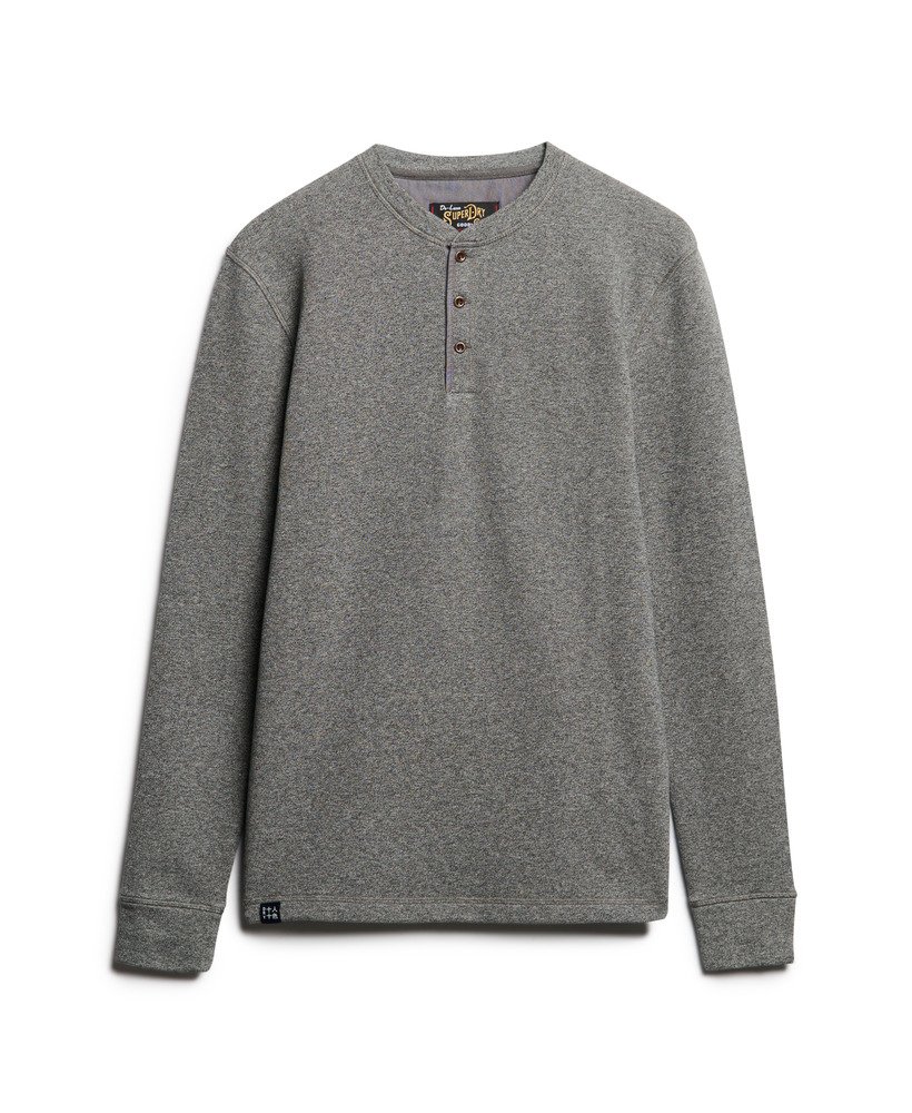 the merchant store - grandad top em grindle cinza escuro heritage