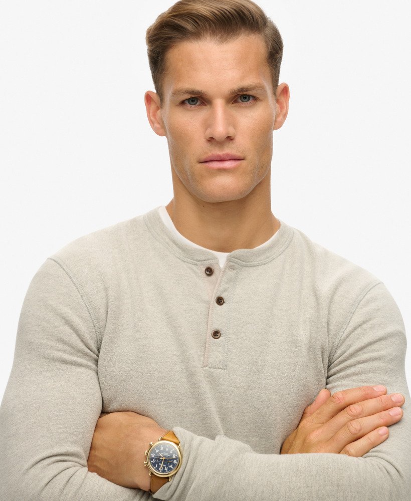 the merchant store - grandad top em grey grindle heritage