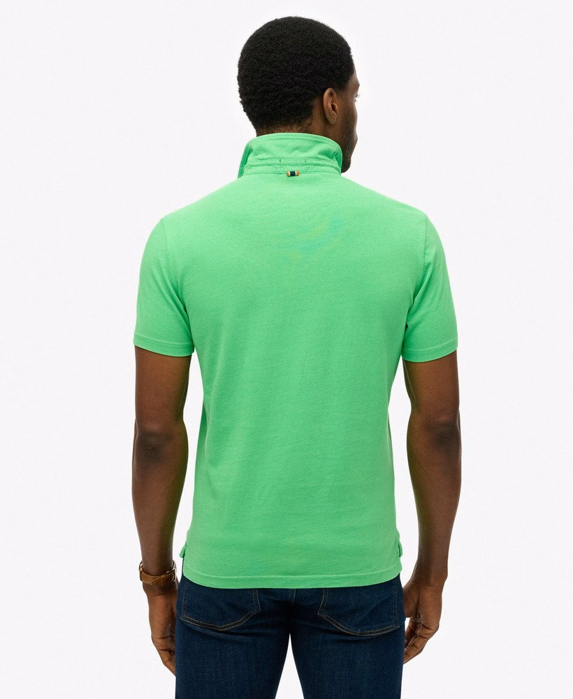 Camisa polo essencial em malha