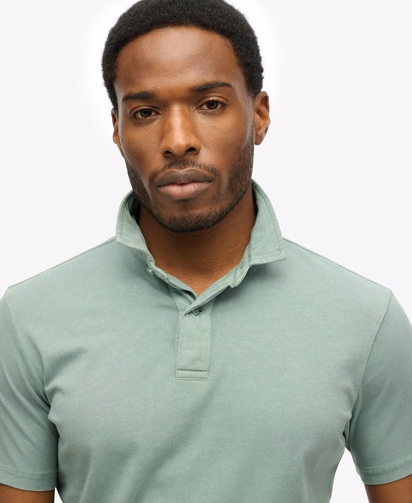 Camisa polo essencial em malha
