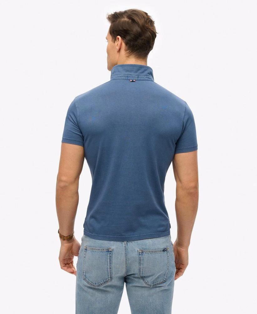 Camisa polo essencial em malha