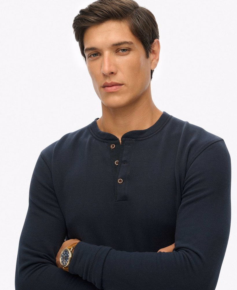 Loja Merchant - Blusa Henley