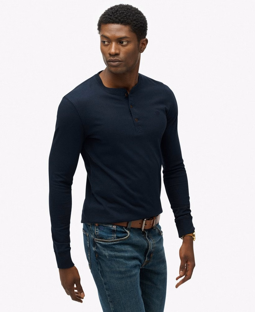 Camisa Henley Clássica Essencial