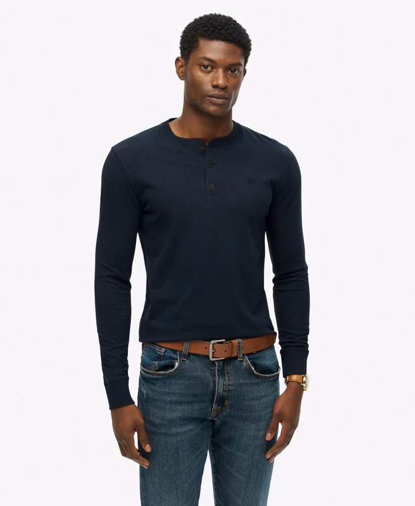 Camisa Henley Clássica Essencial