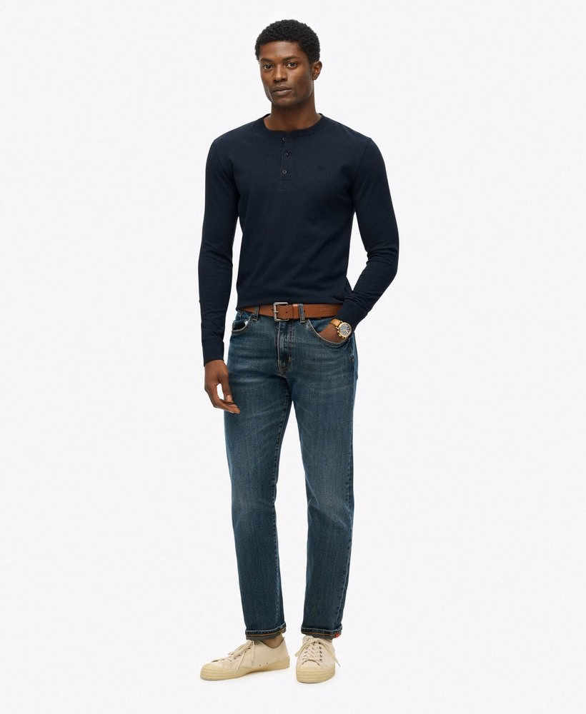Camisa Henley Clássica Essencial