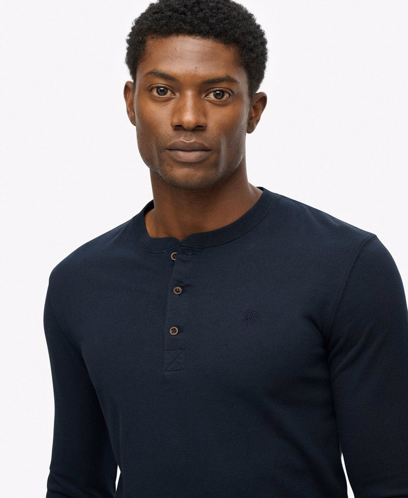 Camisa Henley Clássica Essencial