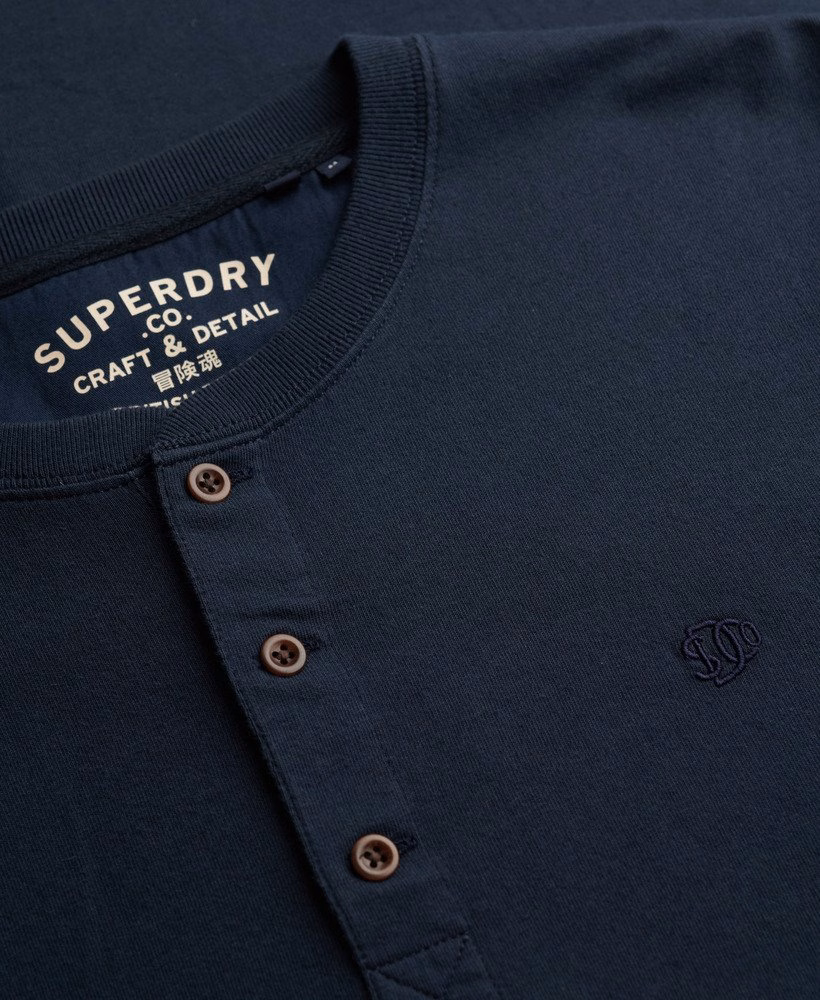 Camisa Henley Clássica Essencial
