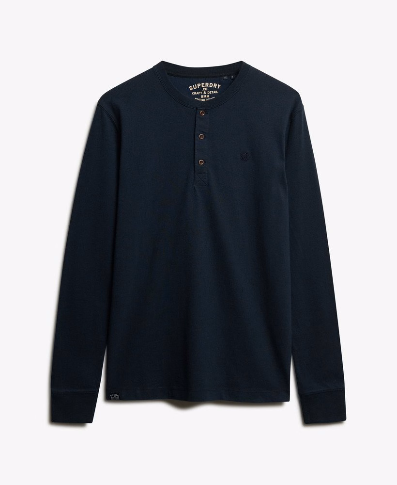 Camisa Henley Clássica Essencial