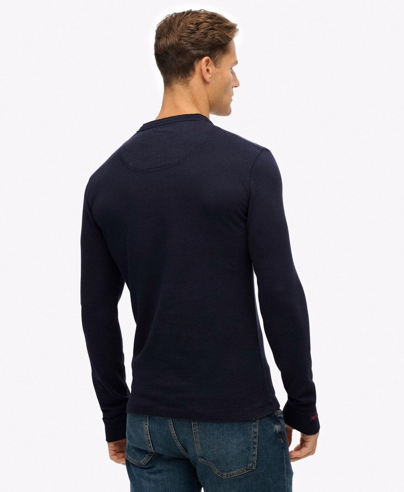 Camisa Henley Vintage Athletic