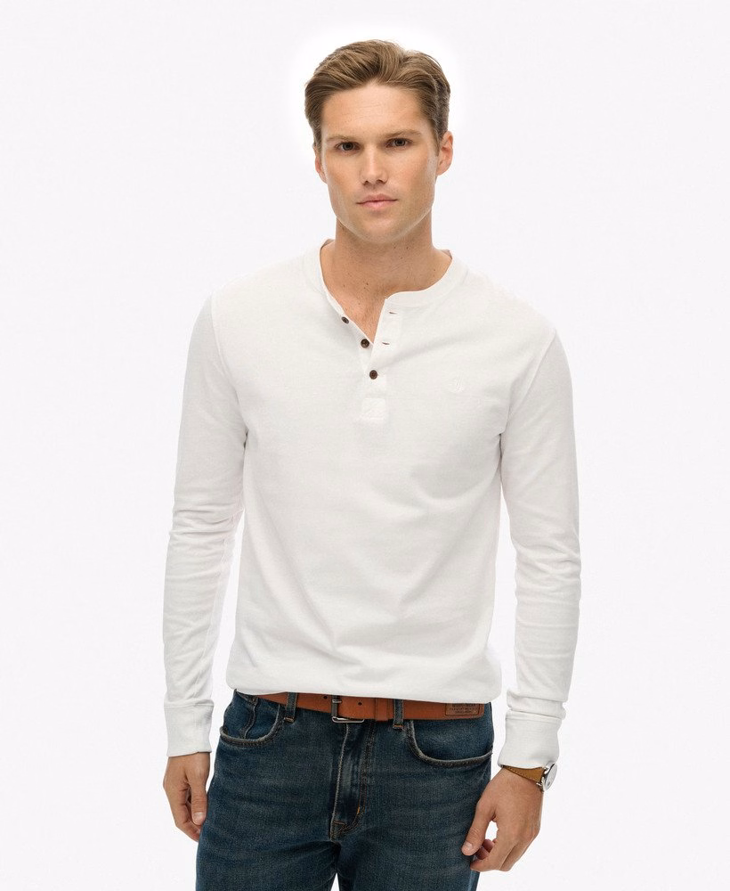 Camisa Henley Clássica Essencial