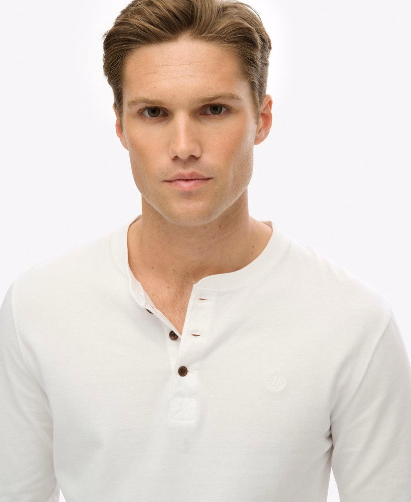 Camisa Henley Clássica Essencial