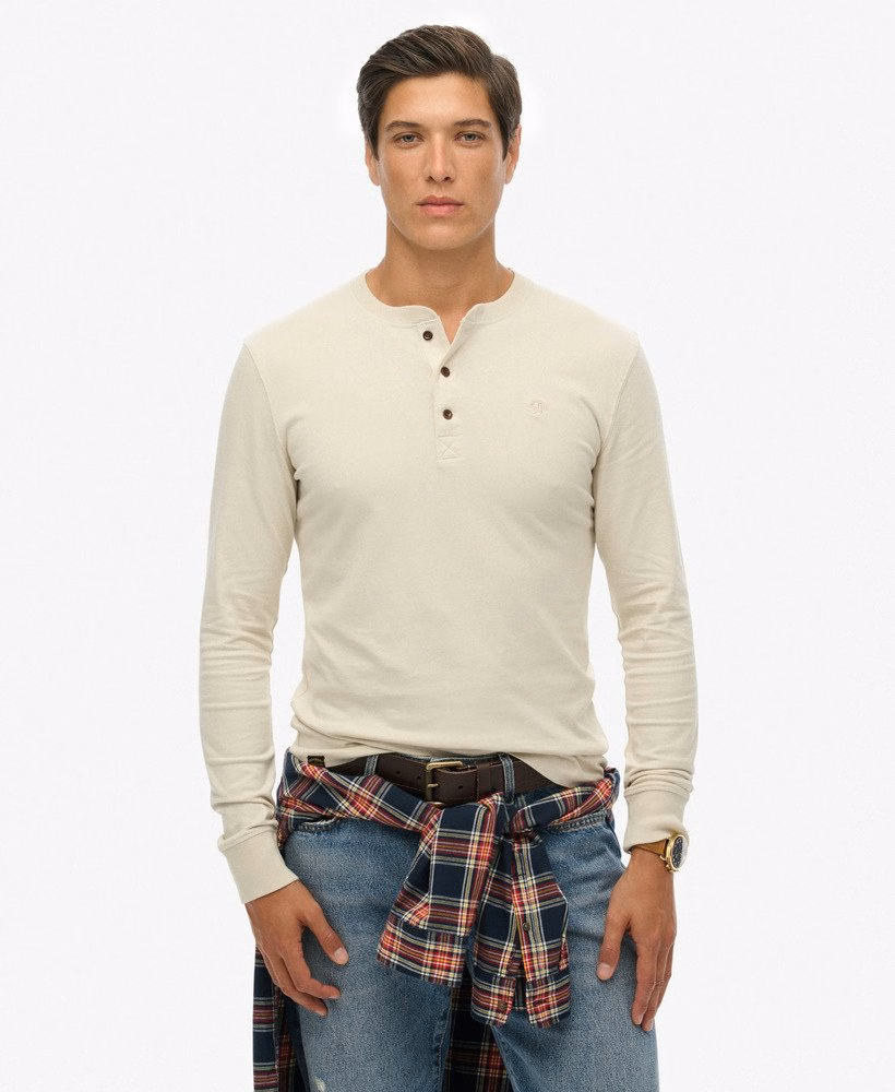Camisa Henley Clássica Essencial