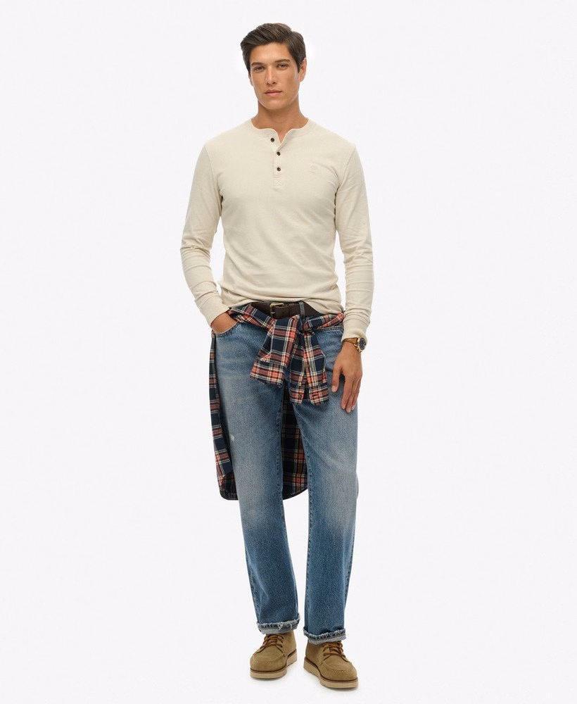Camisa Henley Clássica Essencial