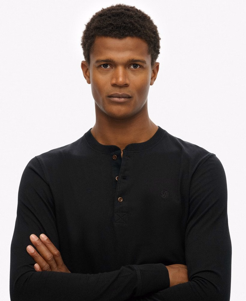 Camisa Henley Clássica Essencial