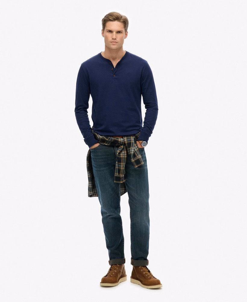 Camisa Henley Clássica Essencial