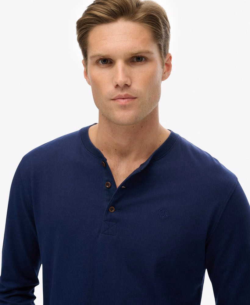 Camisa Henley Clássica Essencial