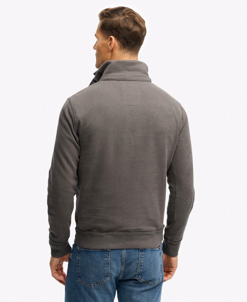 Moletom Henley Esportivo Vintage