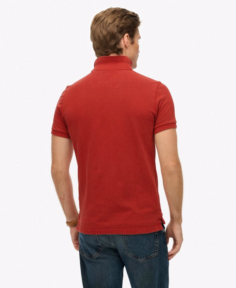 Camisa polo vintage esportiva bordada