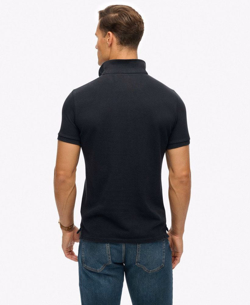 Camisa polo vintage esportiva bordada