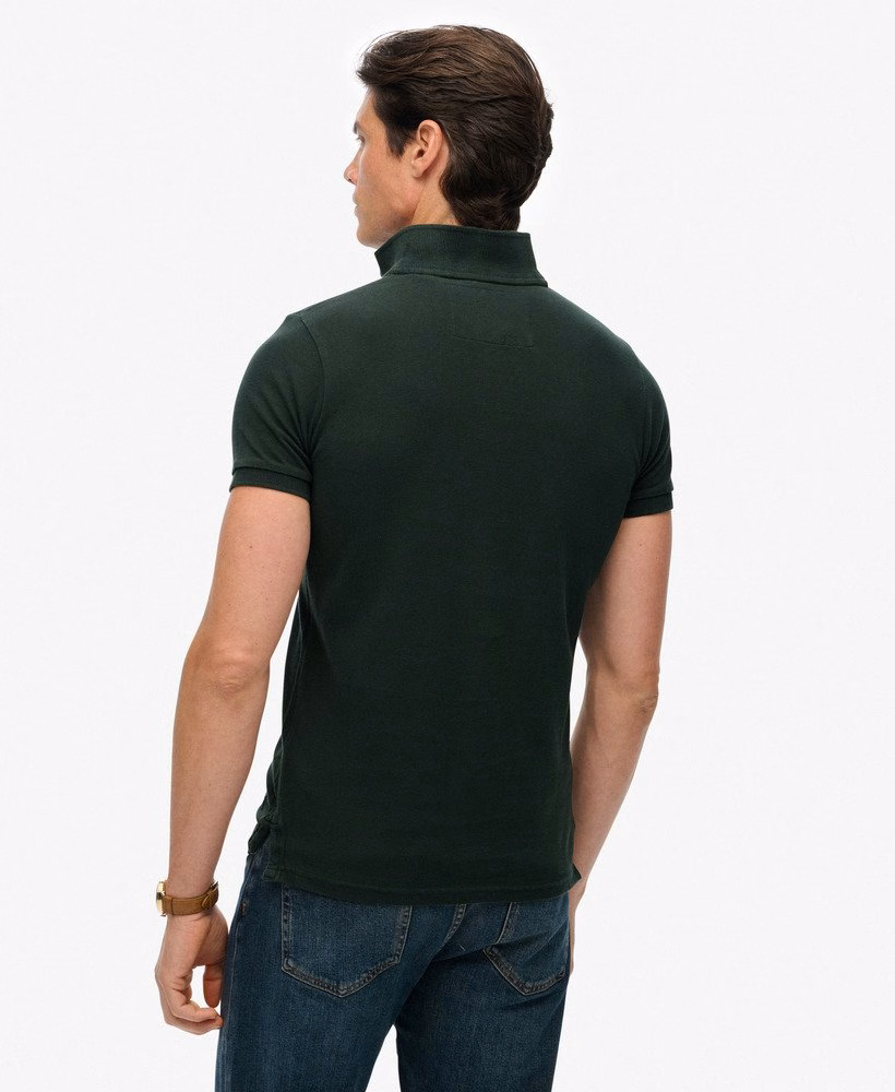 Camisa polo vintage esportiva bordada