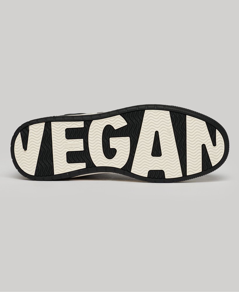tênis de cano alto vegano jump na cor preta