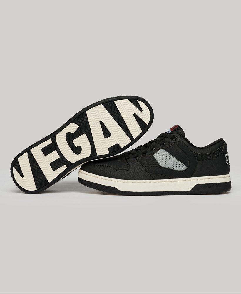 tênis vegan jump low top na cor preta
