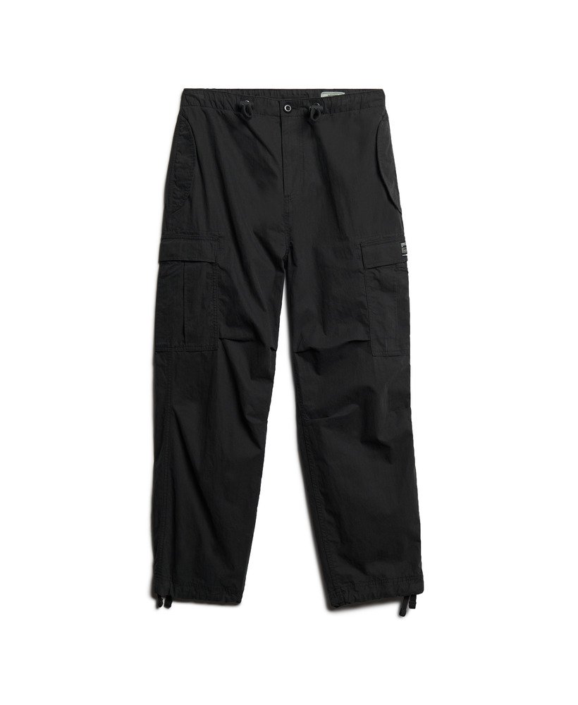 calças parachute grip na cor preta