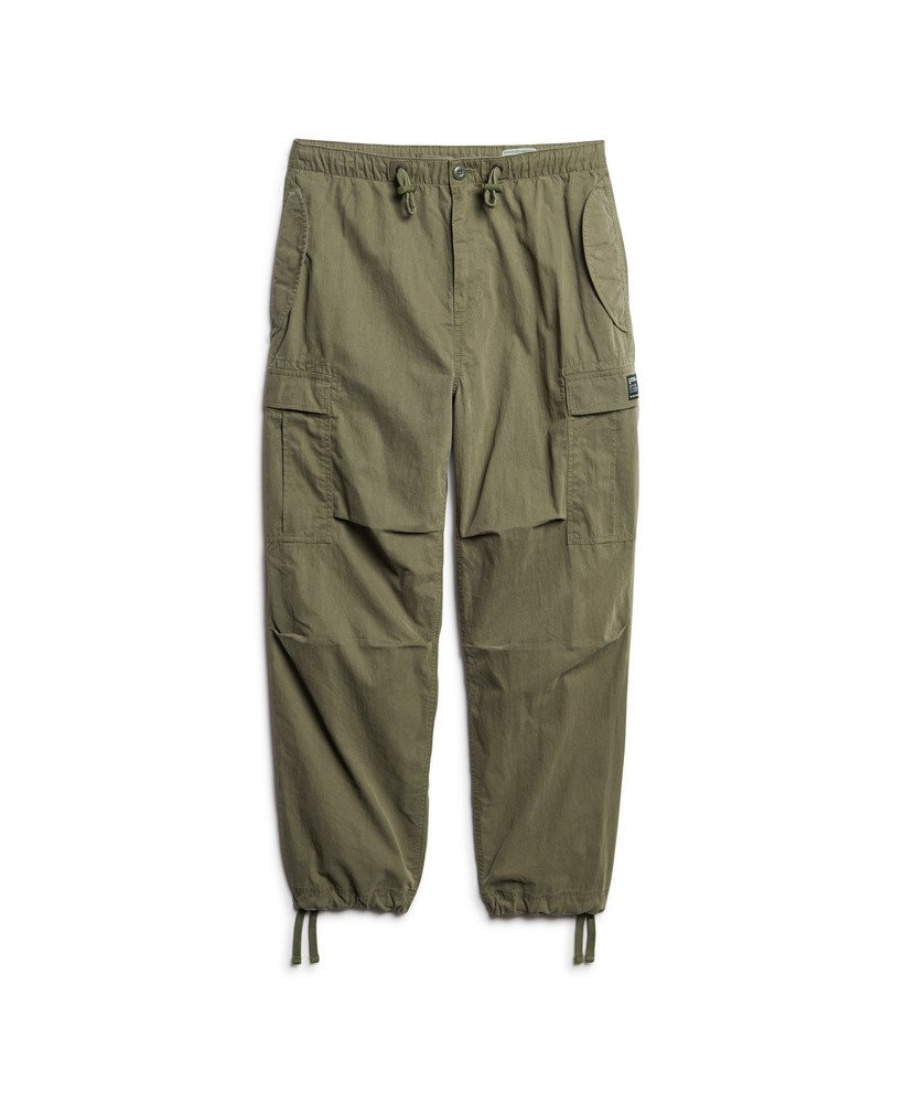 calças parachute grip na cor olive night
