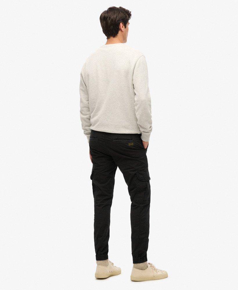 calça para cargo slim na cor preta