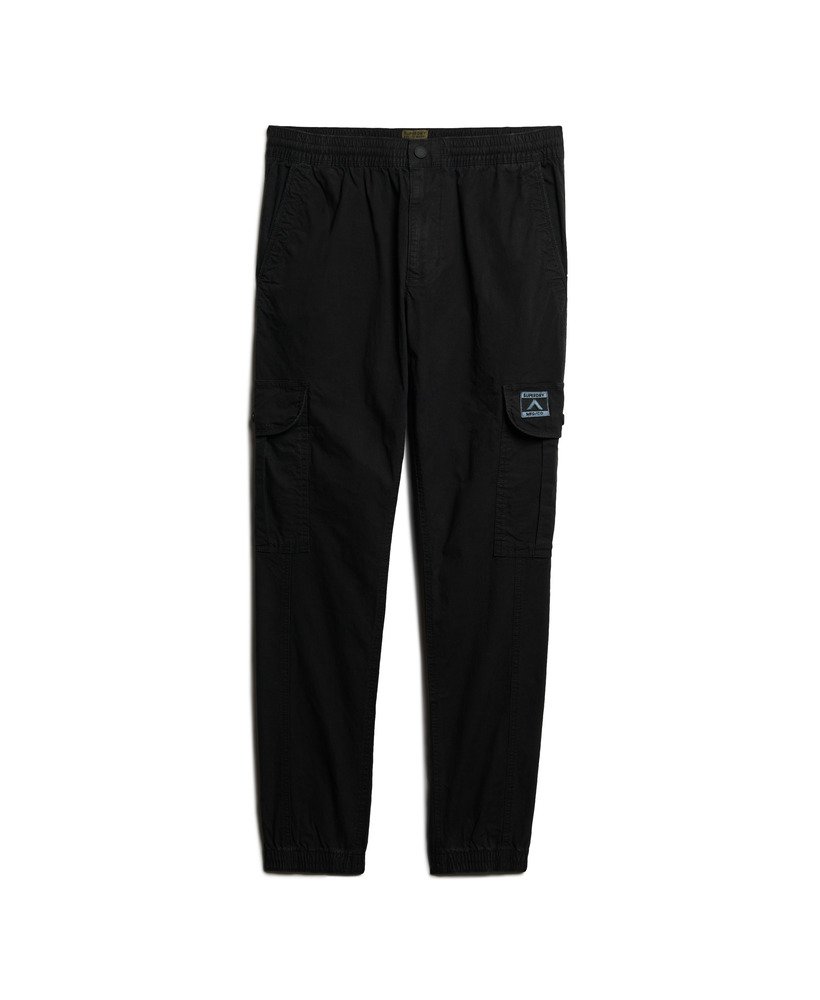 calça para cargo slim na cor preta